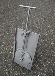 ステンレス製・水田用簡易水門